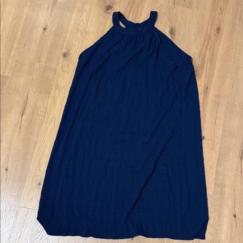 SHEIN Navy Blue Midi Dress